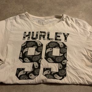 White shirt moderately worn